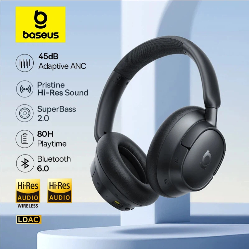 Desk Hifi Setup - Baseus EH10 NC ANC Wireless Headphones