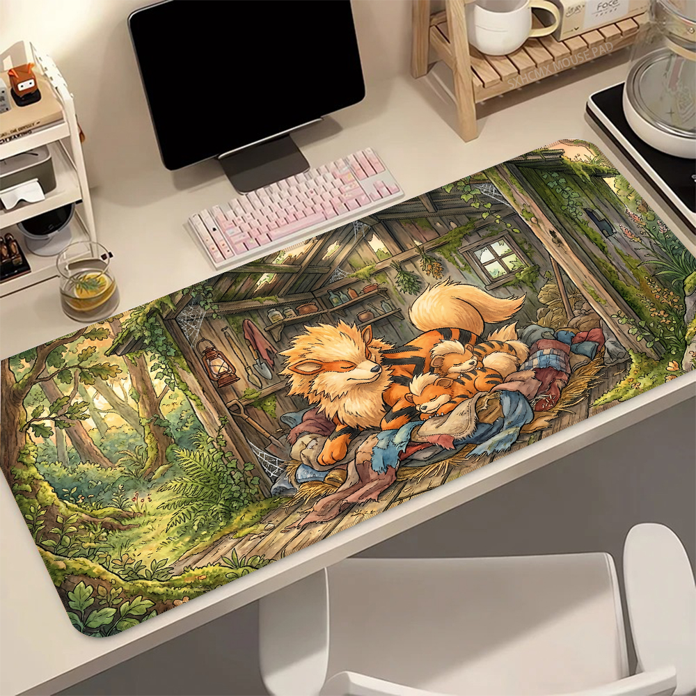 Desk Setup Ideas - Cute Cartoon Mouse Pad Kawaii Anime