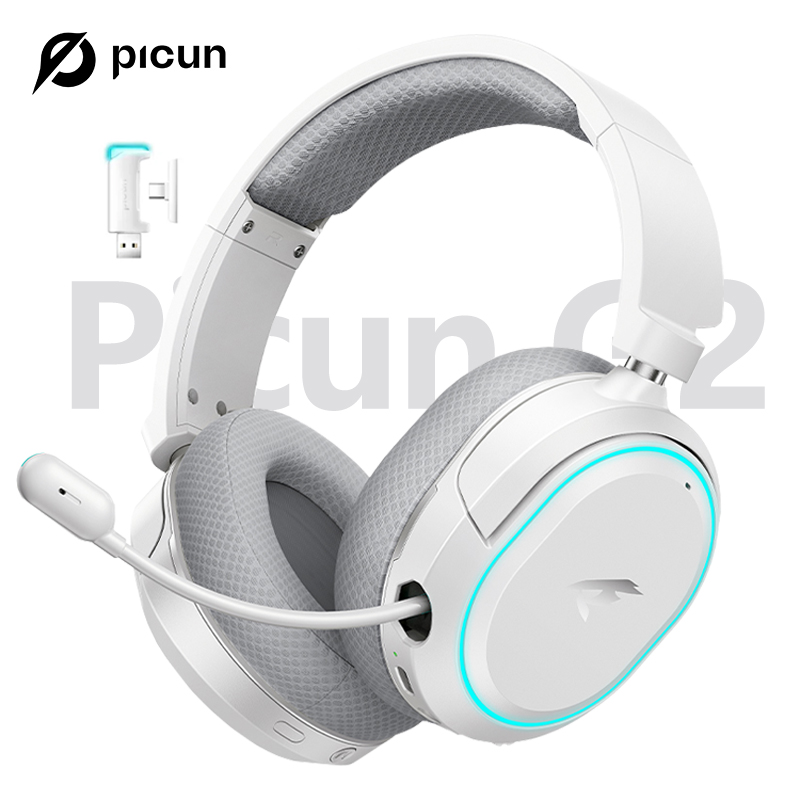 Desk Hifi Setup - Picun G2 2.4GHz Bluetooth Wireless Gaming