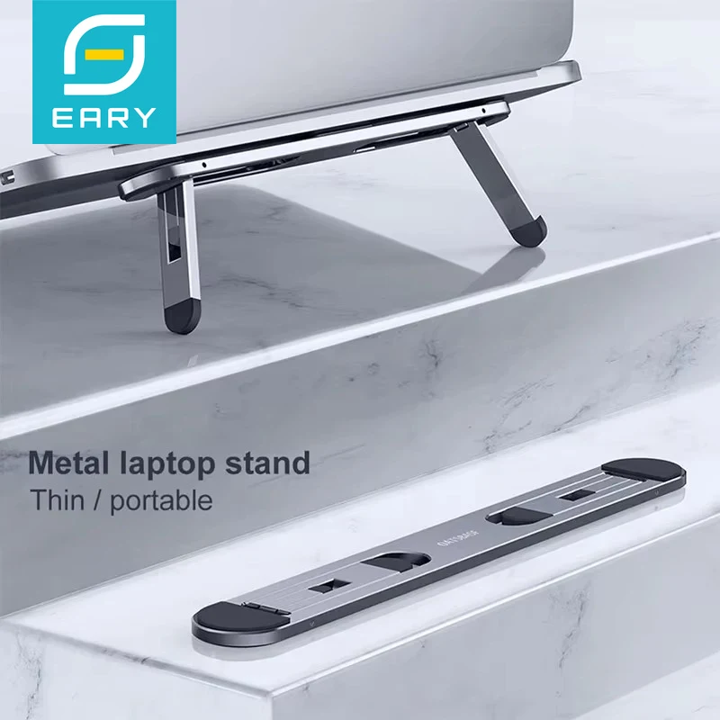 Desk Setup Macbook - Eary Portable Laptop Stand For MacBook