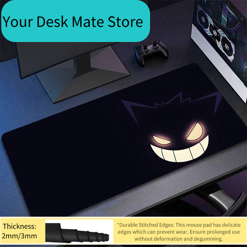 Desk Setup Dark - Dark Gengar in Starry Night Gaming