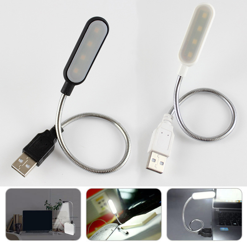 Mini 4 LED Book Lamp Portable  - مراجعة Desk Setup Ideas وسعره