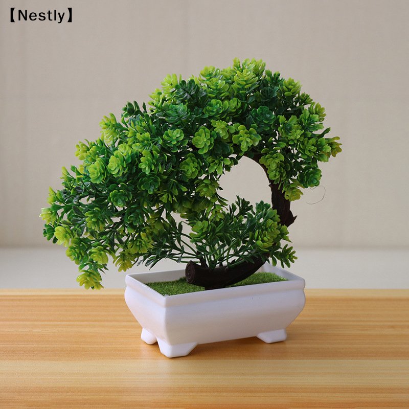 Simulation Fake Potted Bonsai  - مراجعة Plant Pot Small Desk وسعره