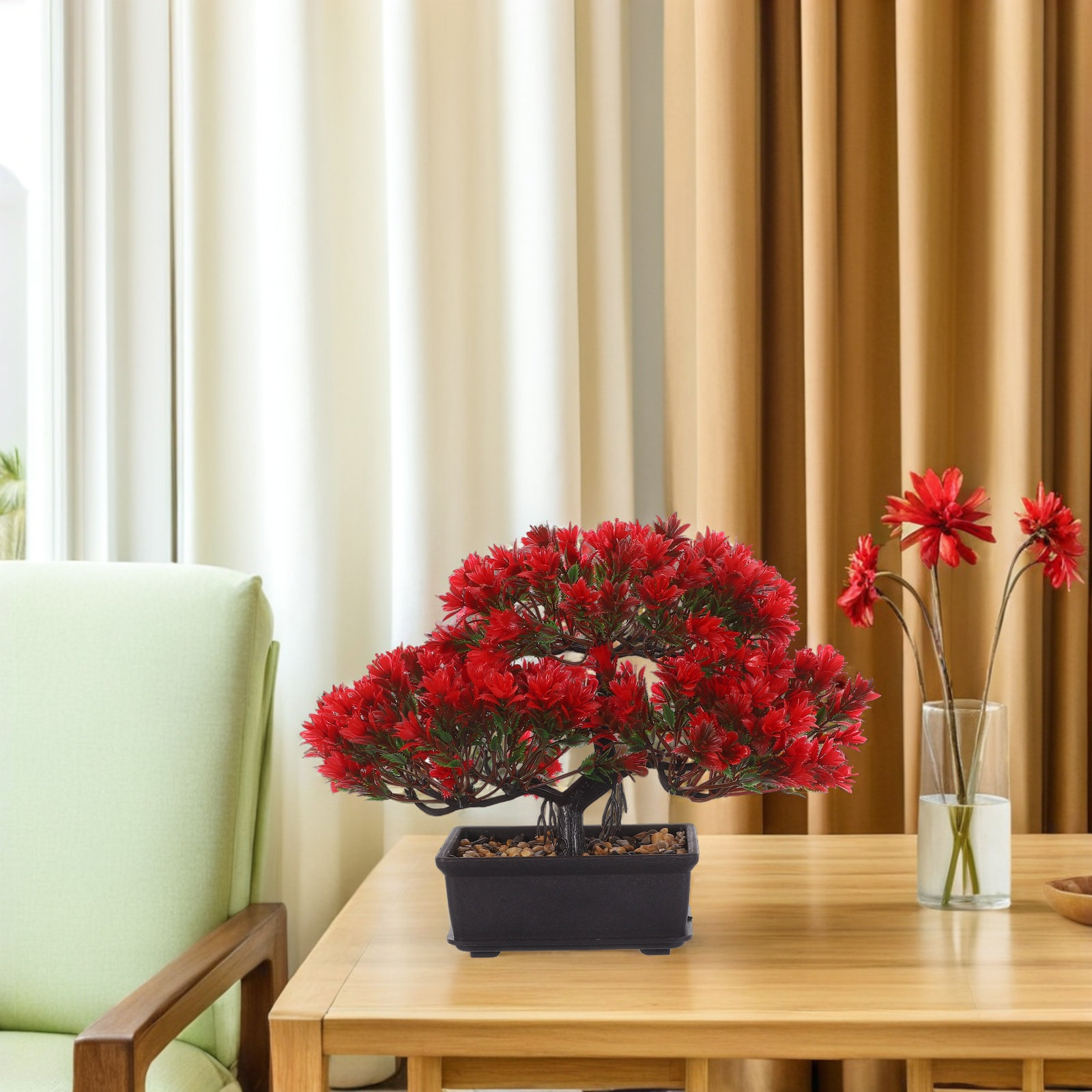 Artificial Bonsai Tree Realist - مراجعة Plant Pot Small Desk وسعره