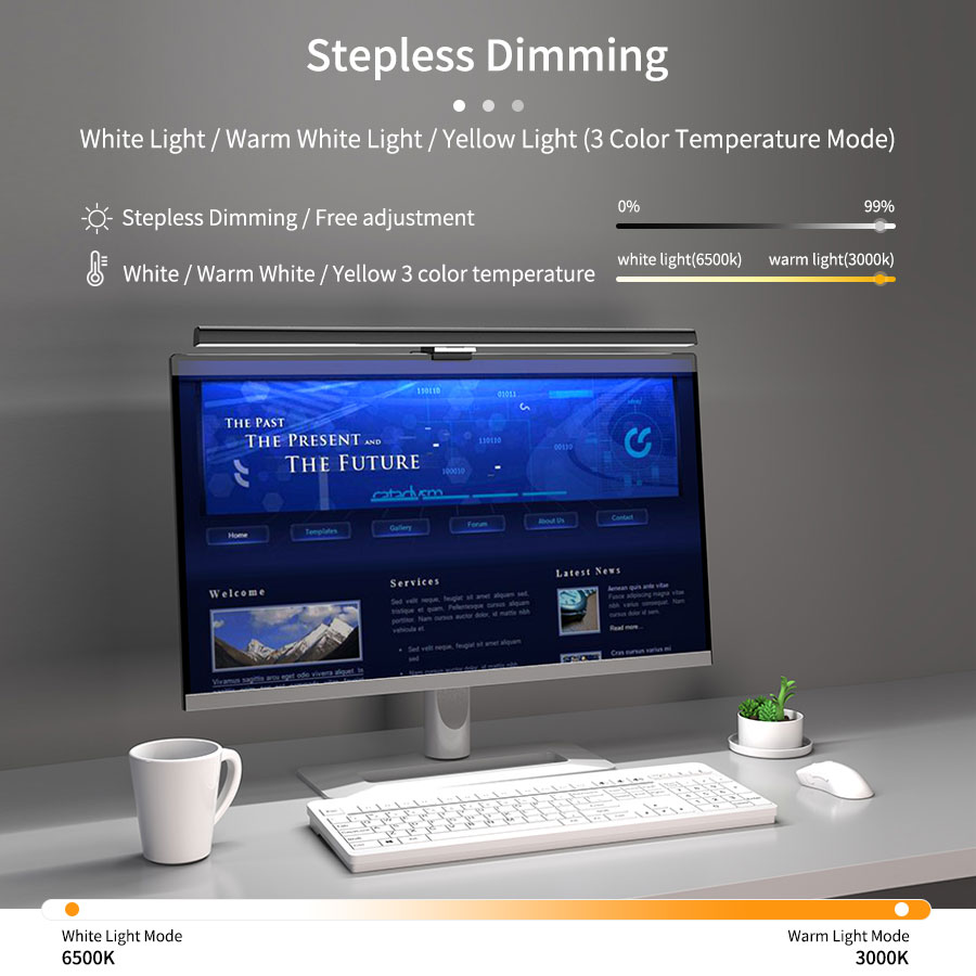 50cm Computer Monitor Light Ba - مراجعة Desk Setup Lamp وسعره