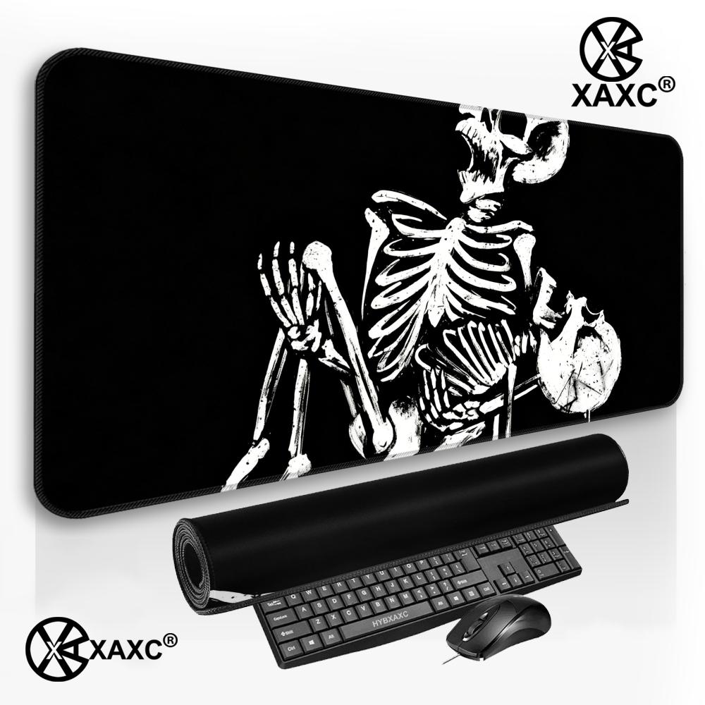 Skull Mouse Pad Dark Ink Desk  - مراجعة Desk Setup Dark وسعره
