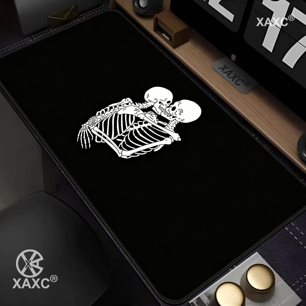 Skull Mouse Pad Dark Ink Desk  - مراجعة Desk Setup Dark وسعره