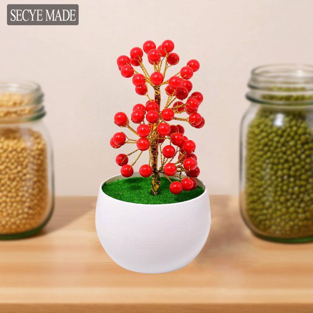 Red Money Fruit Light Luxury B - مراجعة Plant Pot Small Desk وسعره
