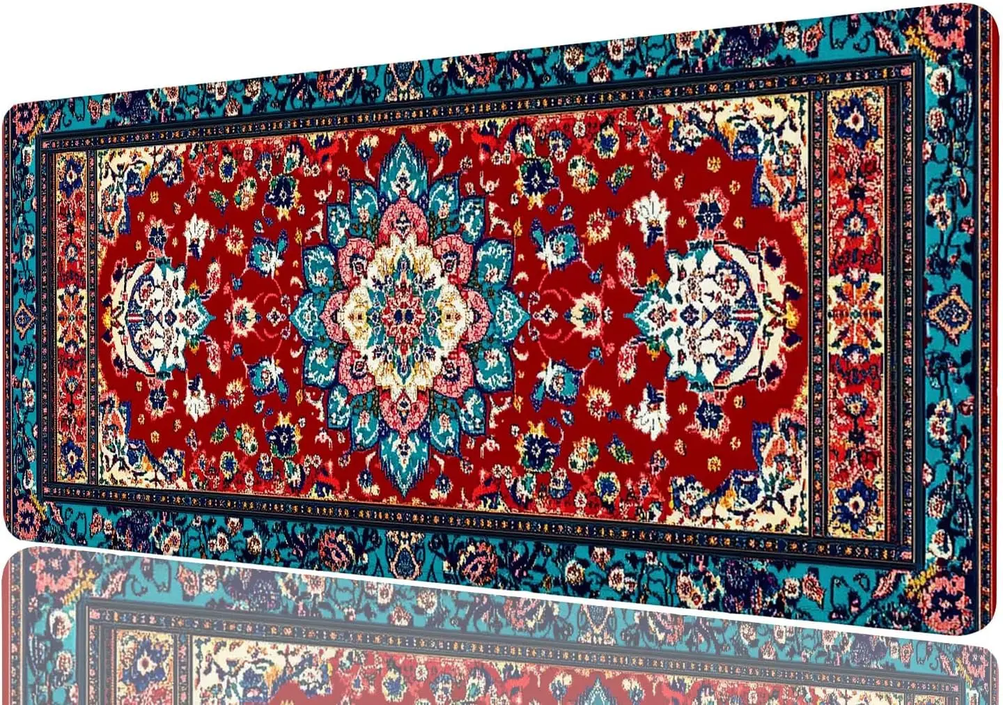Stylish Ornate Persian Floral  - مراجعة Desk Setup With Laptop وسعره