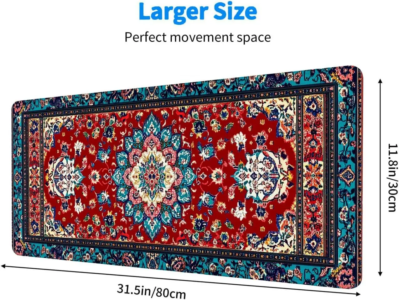 Stylish Ornate Persian Floral  - مراجعة Desk Setup With Laptop وسعره