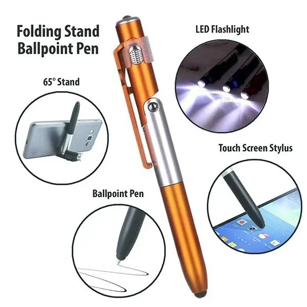 Multi-Function Toy Pen Four In - مراجعة Dual Phone Holder وسعره