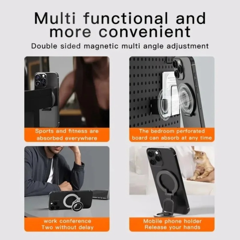 For Magsafe Phone Holder Finge - مراجعة Dual Phone Holder وسعره