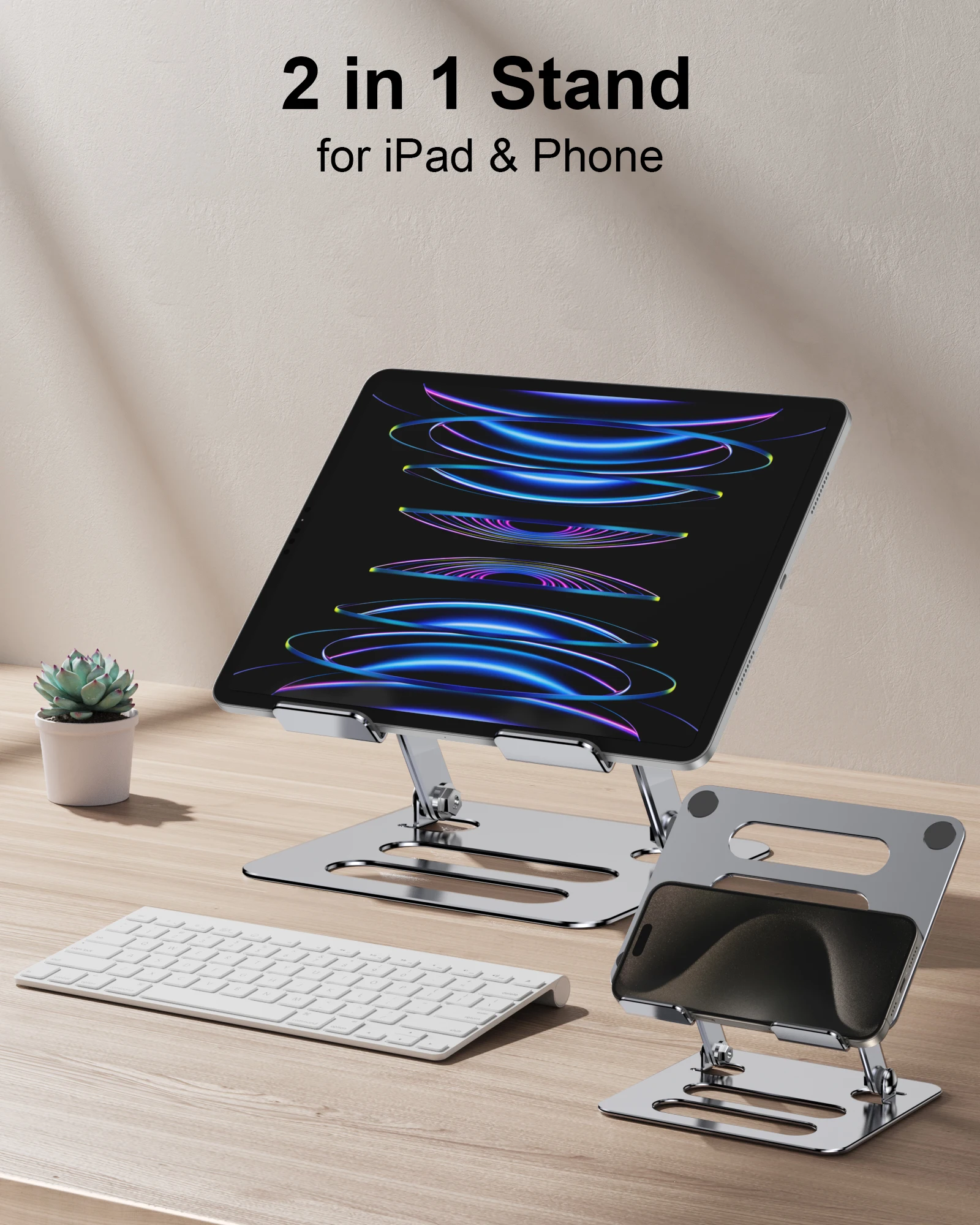 laptop stand Adjustable Mini L - مراجعة Desk Setup Macbook وسعره