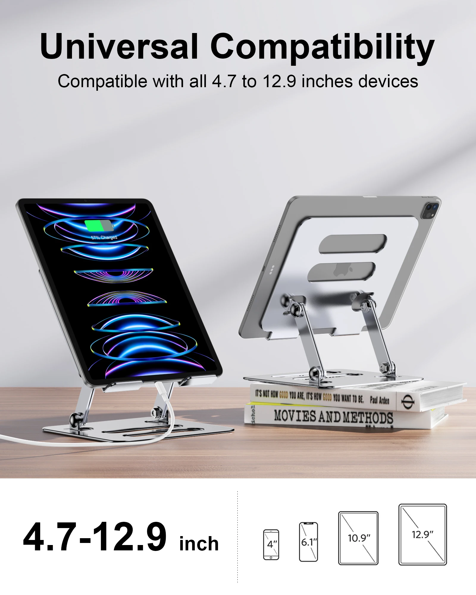 laptop stand Adjustable Mini L - مراجعة Desk Setup Macbook وسعره