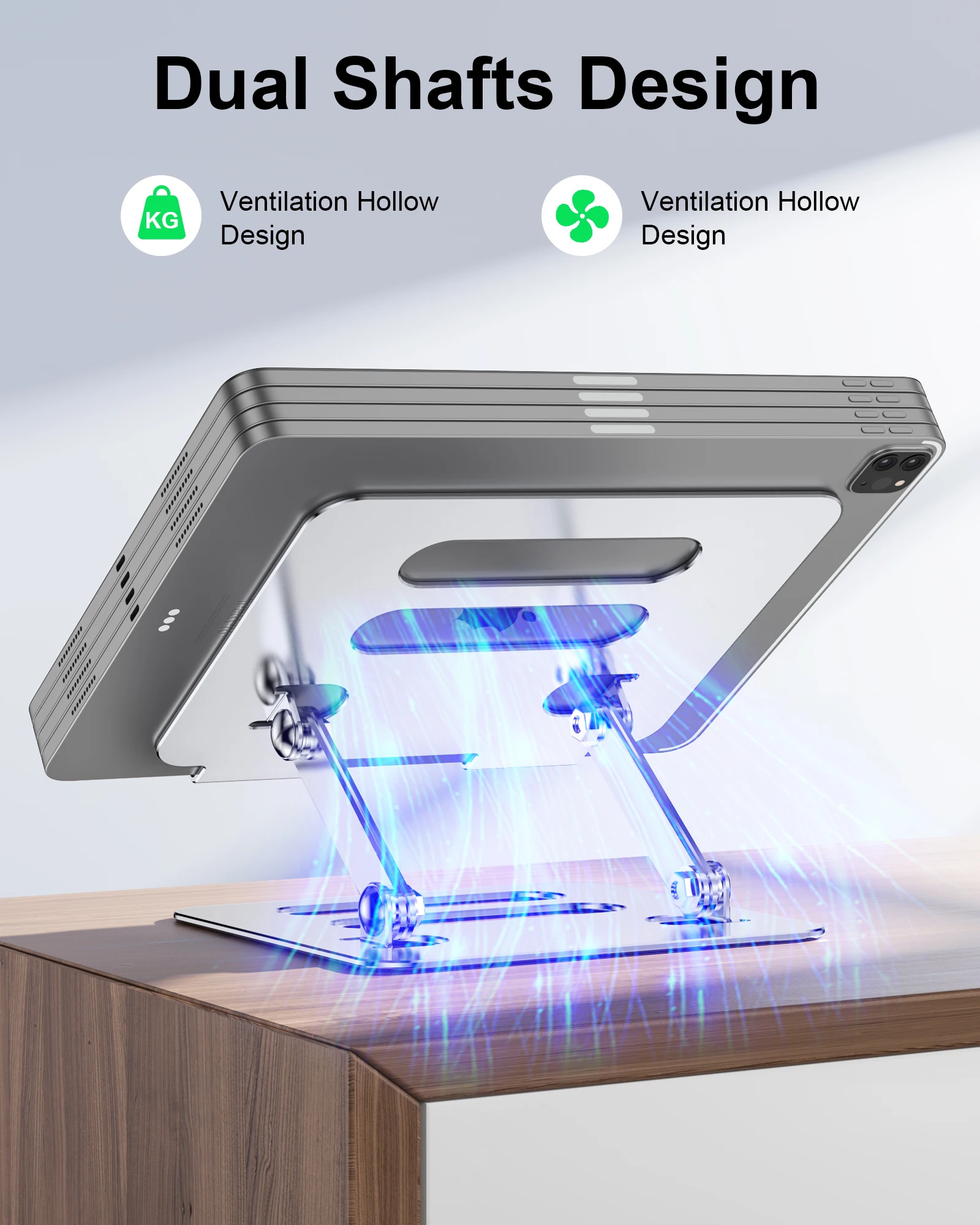laptop stand Adjustable Mini L - مراجعة Desk Setup Macbook وسعره