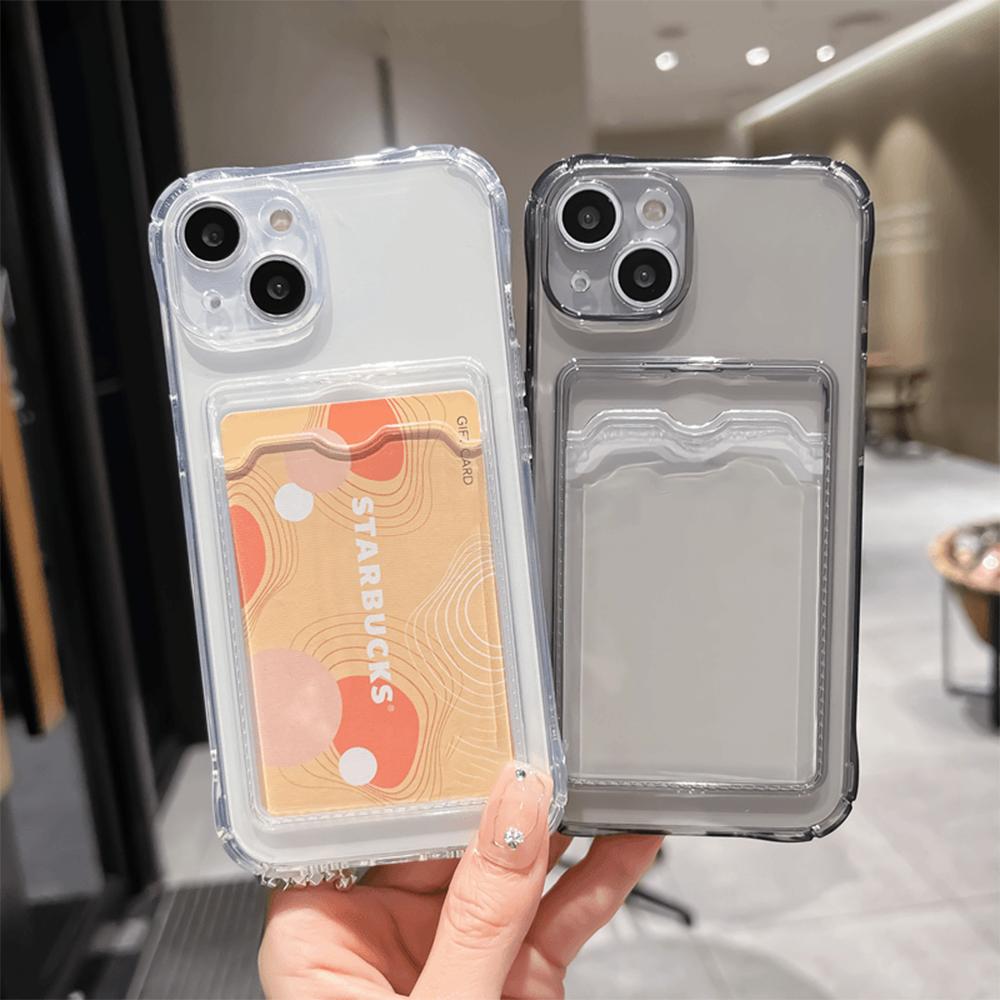 Transparent Card Bag Holder Ph - مراجعة Dual Phone Holder وسعره
