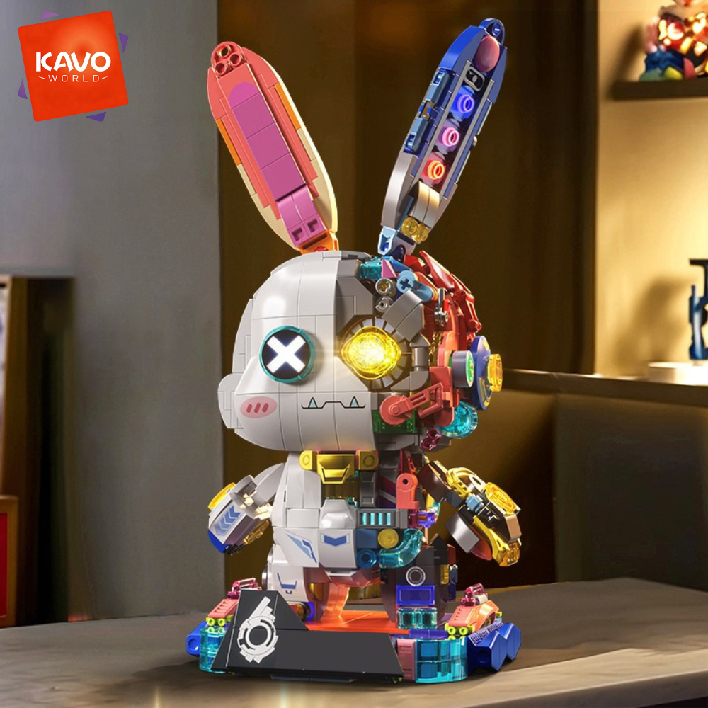 KAVOWORLD Cyberpunk Mechanical - مراجعة Desk Setup Dark وسعره