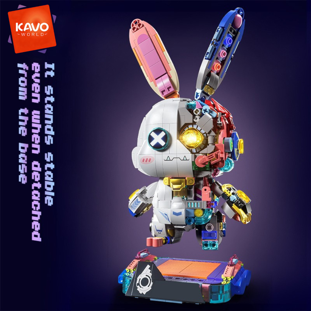KAVOWORLD Cyberpunk Mechanical - مراجعة Desk Setup Dark وسعره
