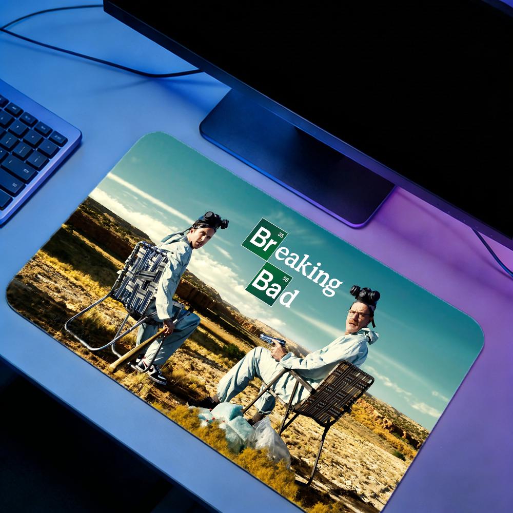 Gaming Mouse Pad BBreaking Bad - مراجعة Desk Setup With Laptop وسعره