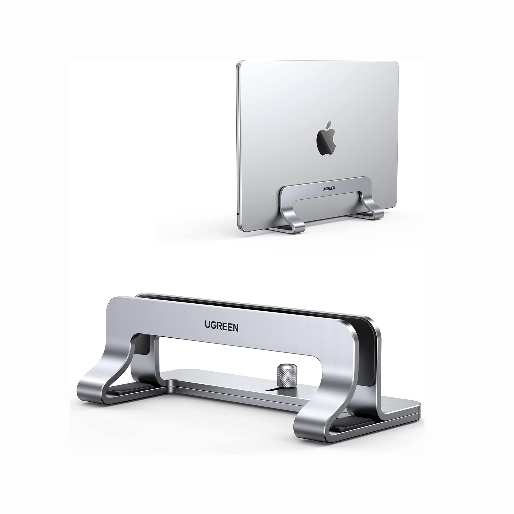 UGREEN Vertical Laptop Stand H - مراجعة Desk Setup Macbook وسعره
