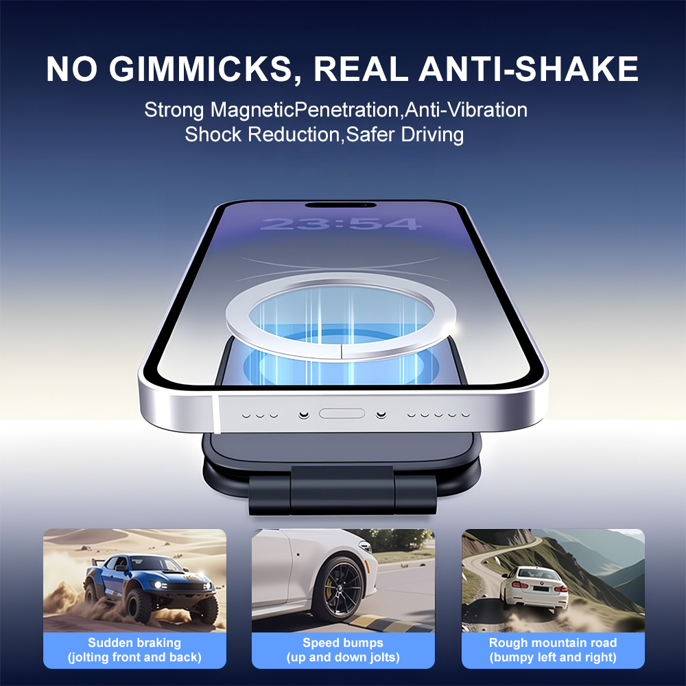Universal Ultra Thin For Magne - مراجعة Dual Phone Holder وسعره