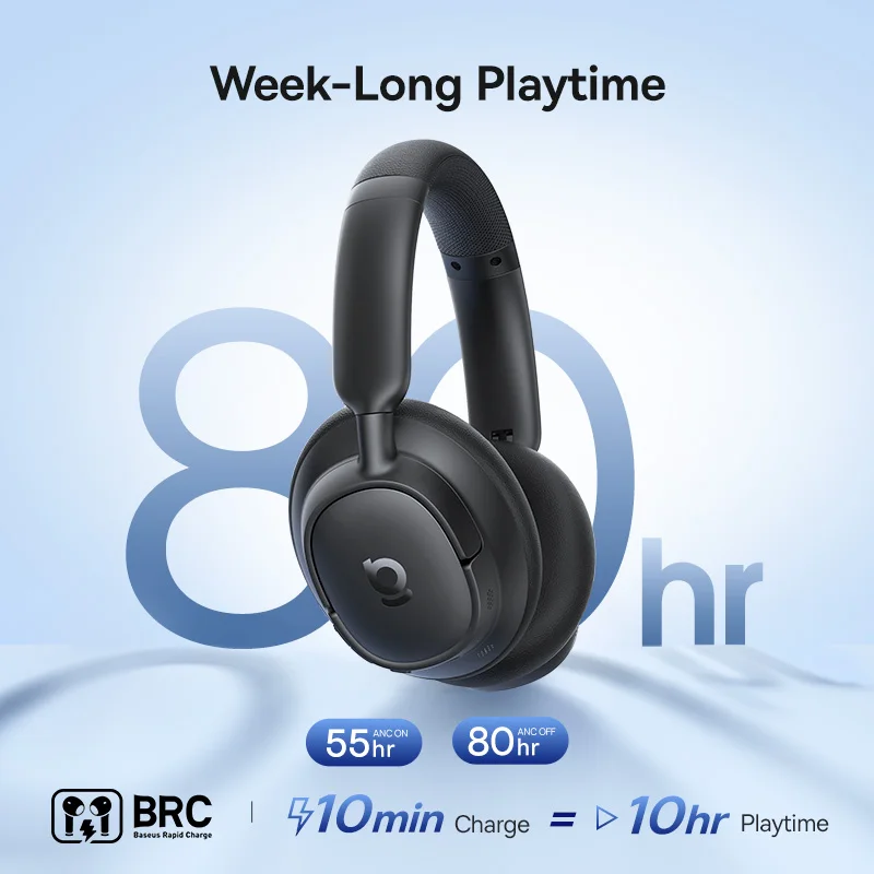 Baseus EH10 NC ANC Wireless He - مراجعة Desk Hifi Setup وسعره