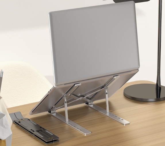 Adjustable Laptop Stand, Folda - مراجعة Desk Setup Macbook وسعره