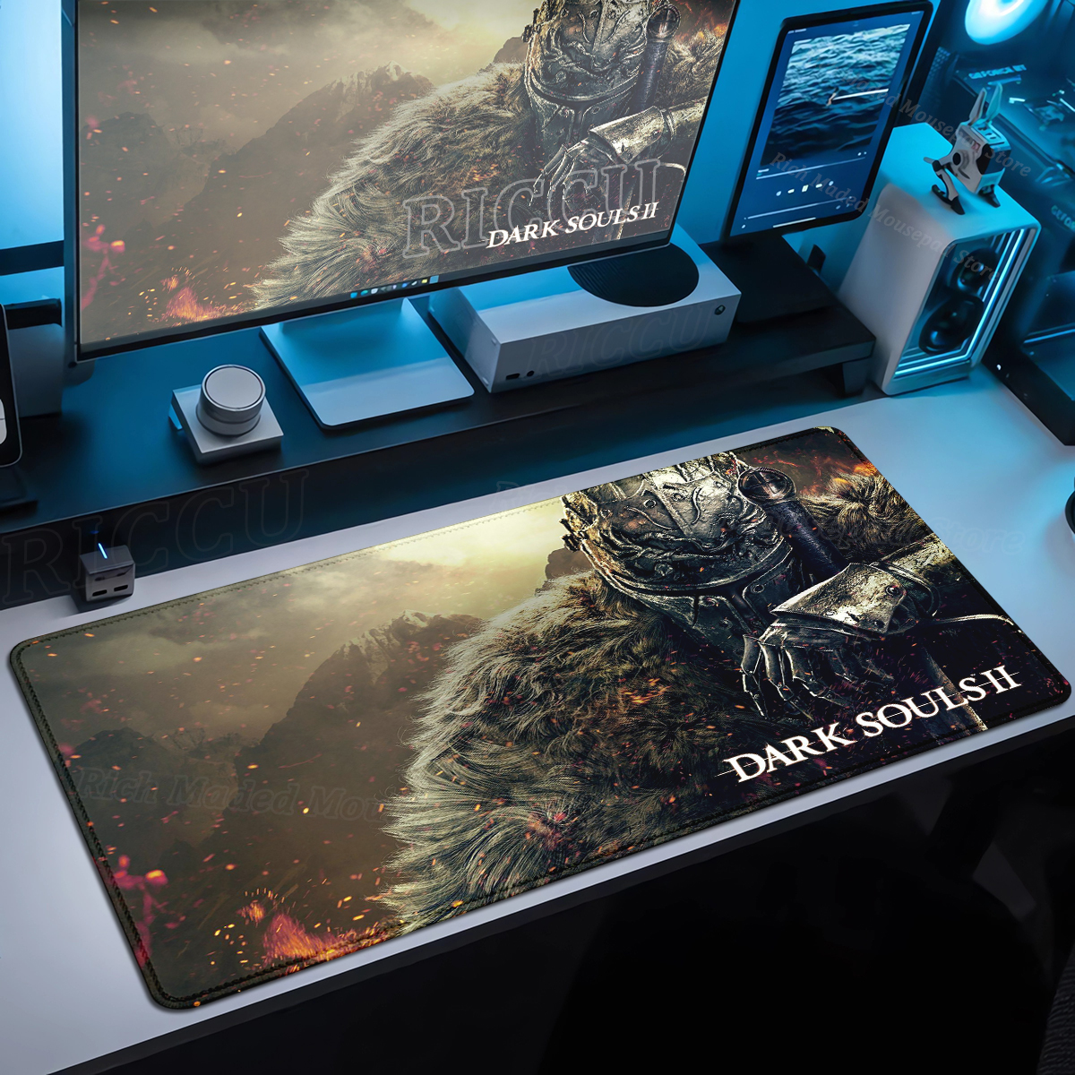Game Xxl Mousepad Dark Souls M - مراجعة Desk Setup Dark وسعره