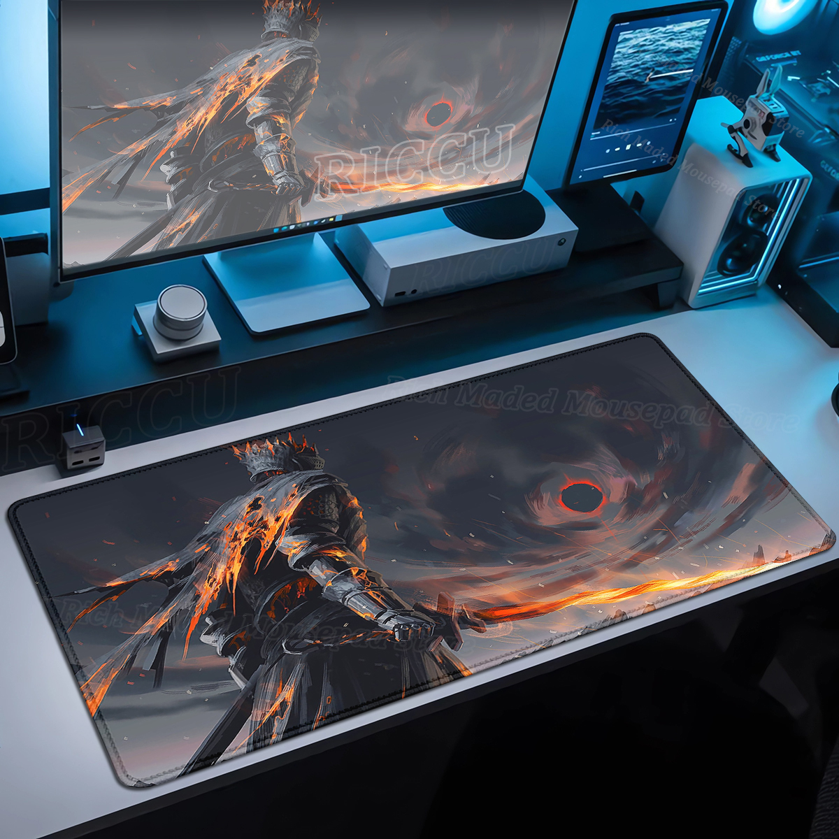Game Xxl Mousepad Dark Souls M - مراجعة Desk Setup Dark وسعره