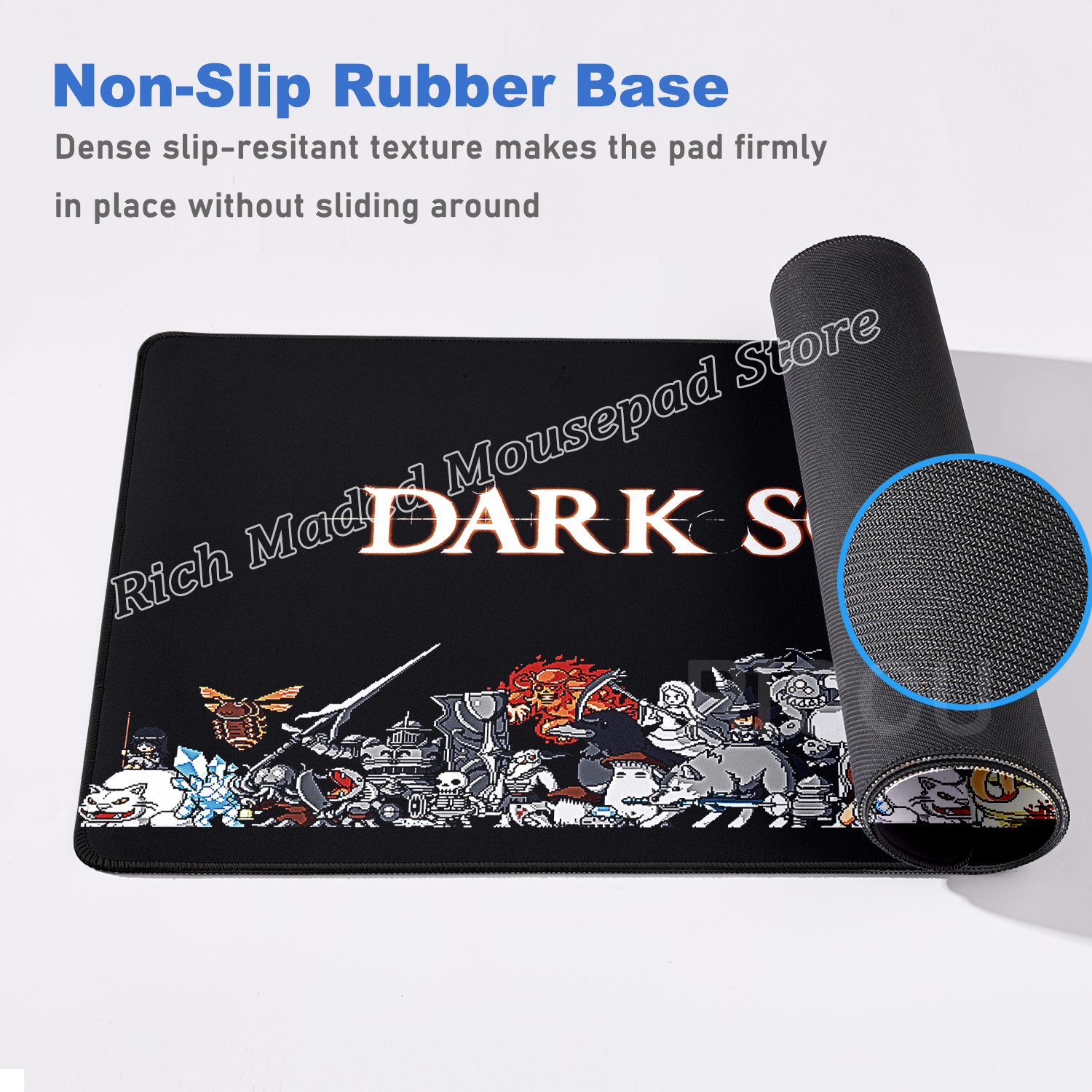 Game Xxl Mousepad Dark Souls M - مراجعة Desk Setup Dark وسعره