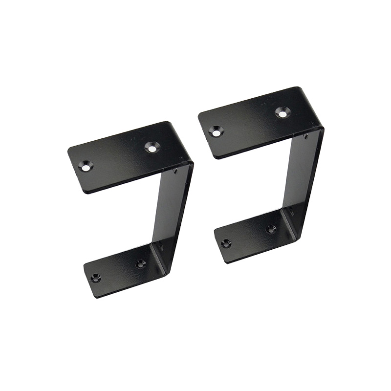 1PCS Black U-shaped Wall-mount - مراجعة Desk Setup Black وسعره