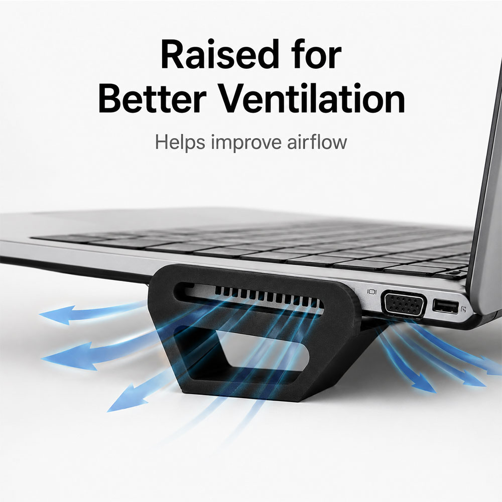 Rafford Laptop Side Stand, Por - مراجعة Desk Setup Macbook وسعره