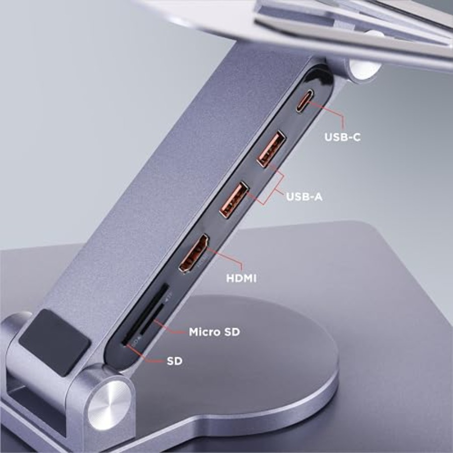 Desk setup laptop stand with a - مراجعة Desk Setup With Laptop وسعره