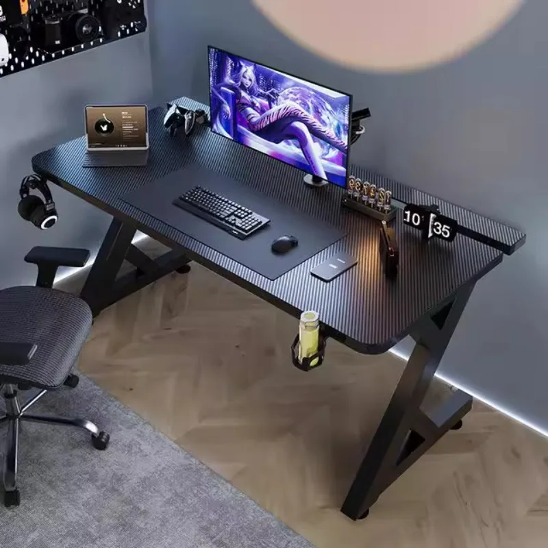 Q Minimalist Black Computer De - مراجعة Desk Setup Black وسعره