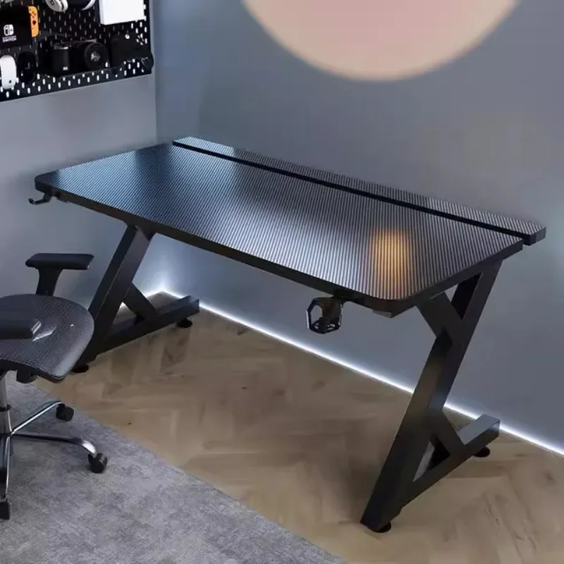 Q Minimalist Black Computer De - مراجعة Desk Setup Black وسعره