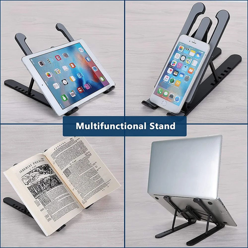 Foldable Laptop Stand Adjustab - مراجعة Desk Setup Macbook وسعره
