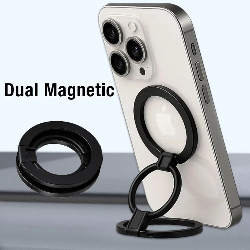 Universal Car Dual Magnetic Ph - مراجعة Dual Phone Holder وسعره