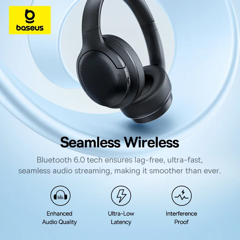 Baseus BH1 Lite Wireless Headp - مراجعة Desk Hifi Setup وسعره