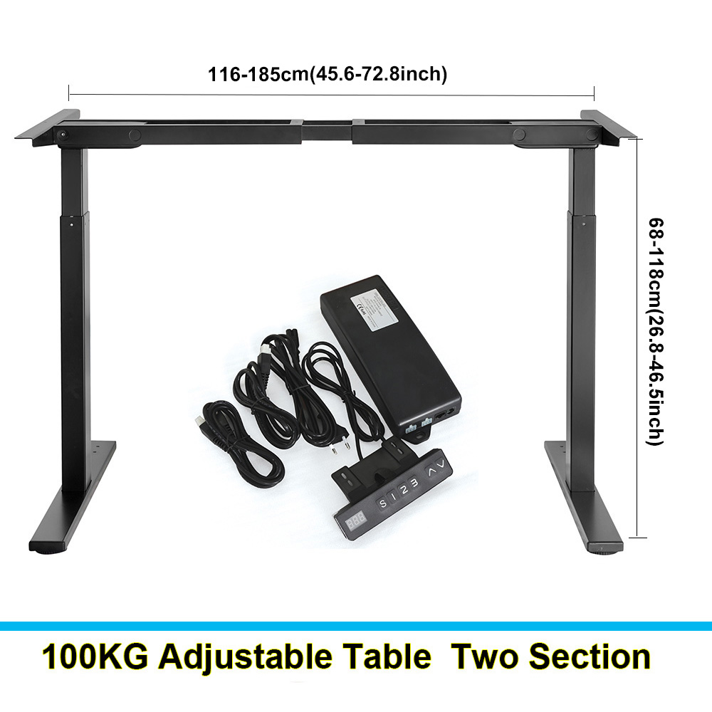 Two/Three Section Electric Lif - مراجعة Desk Setup Ideas وسعره