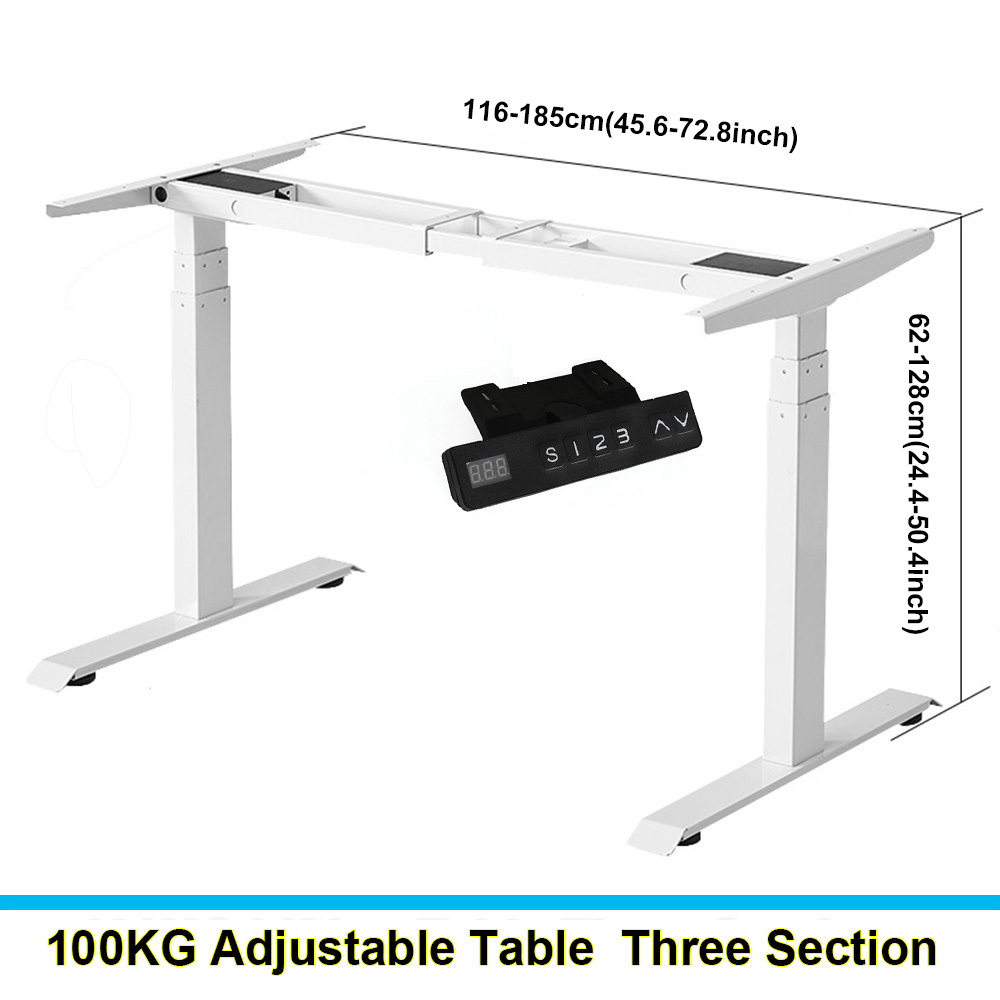 Two/Three Section Electric Lif - مراجعة Desk Setup Ideas وسعره