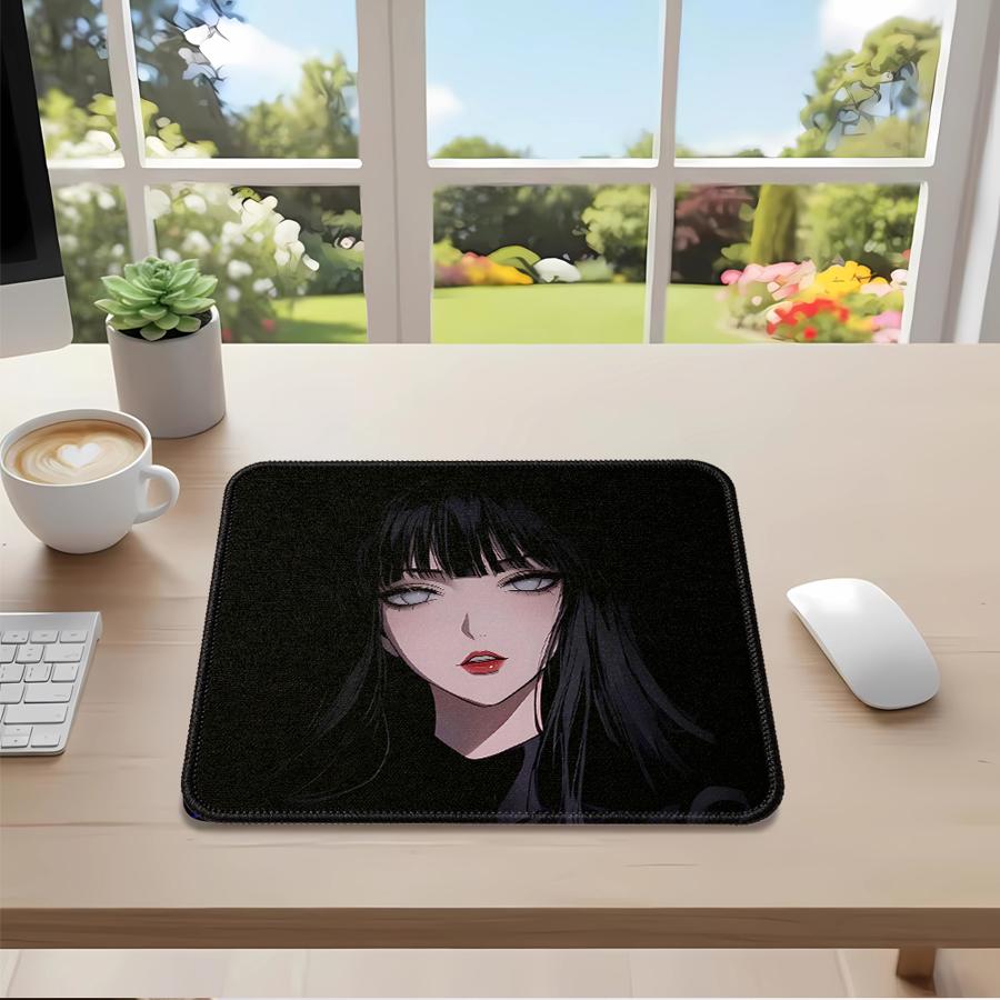 Dark Cartoon Witch Waterproof  - مراجعة Desk Setup Dark وسعره