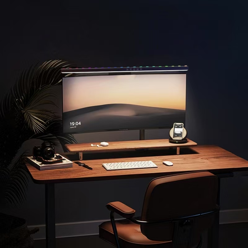LED Monitor Light Hanging Desk - مراجعة Desk Setup Ideas وسعره
