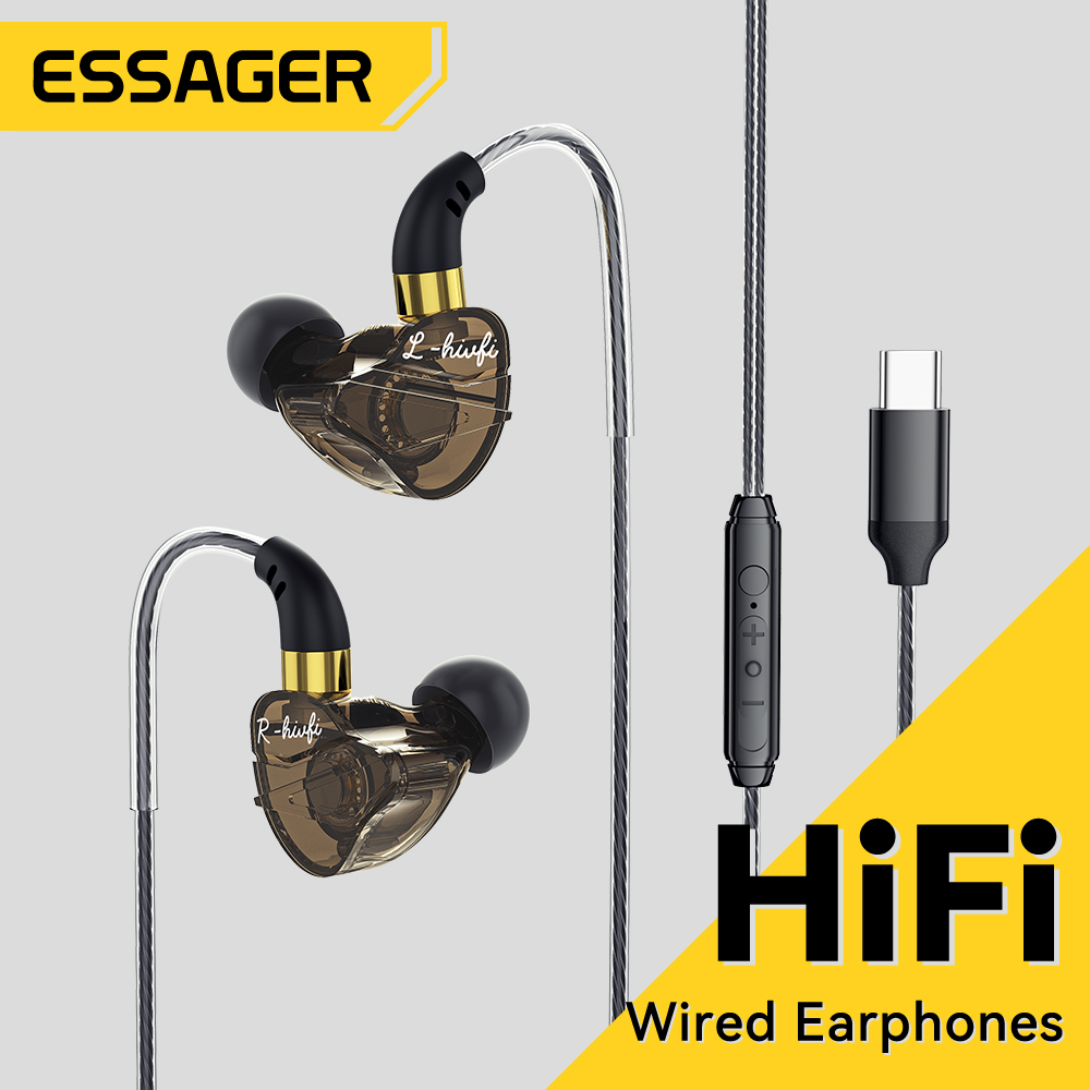 Essager 3.5mm In Ear Wired Hea - مراجعة Desk Hifi Setup وسعره