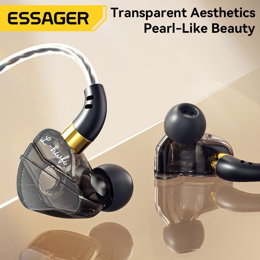Essager 3.5mm In Ear Wired Hea - مراجعة Desk Hifi Setup وسعره