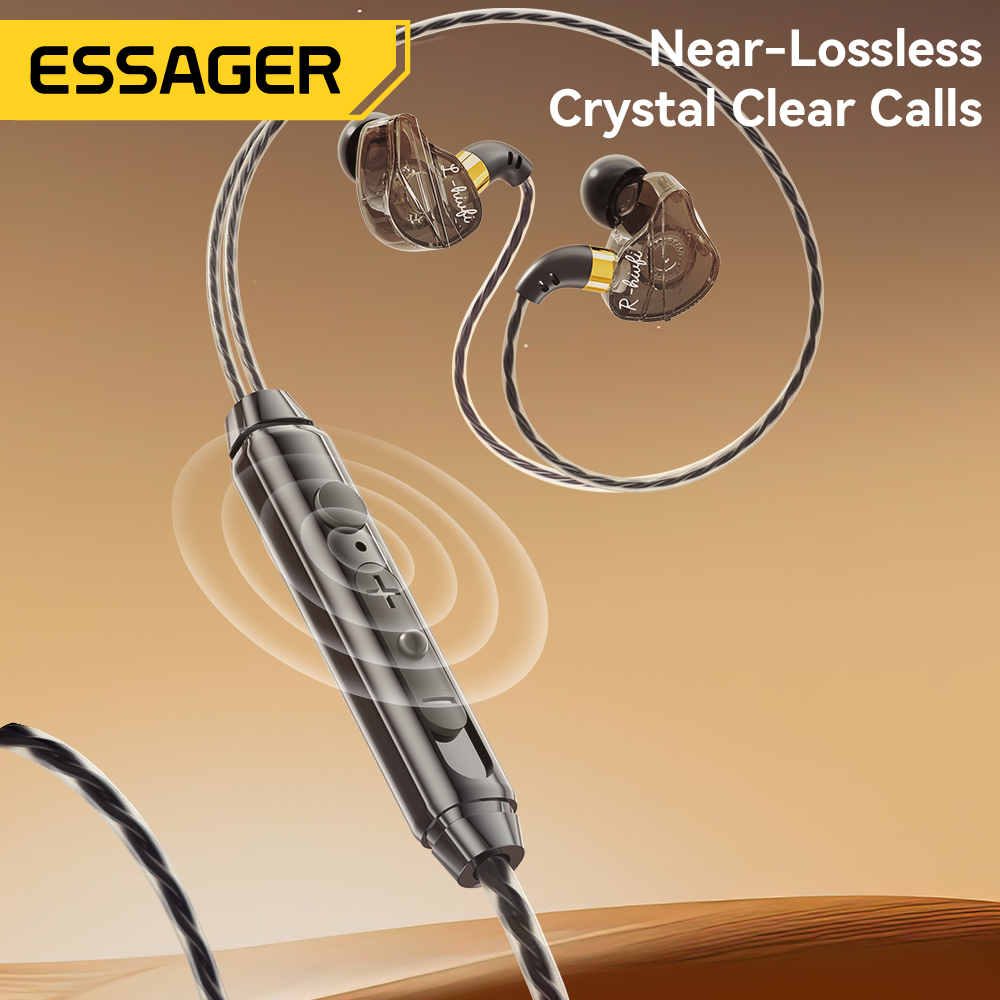 Essager 3.5mm In Ear Wired Hea - مراجعة Desk Hifi Setup وسعره