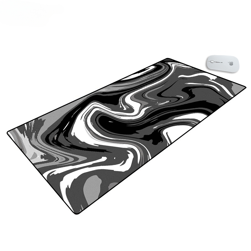 Large Mat Mouse Pad Fluid Art  - مراجعة Desk Setup With Laptop وسعره