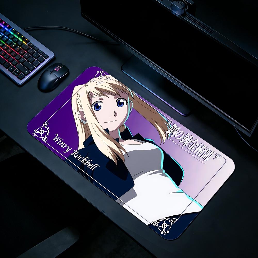 Gaming Mouse Pad FFullmetal Al - مراجعة Desk Setup With Laptop وسعره