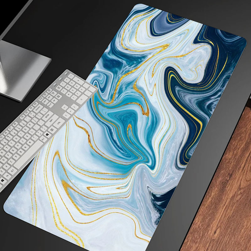 Large Colorful Art Gaming Mous - مراجعة Desk Setup With Laptop وسعره