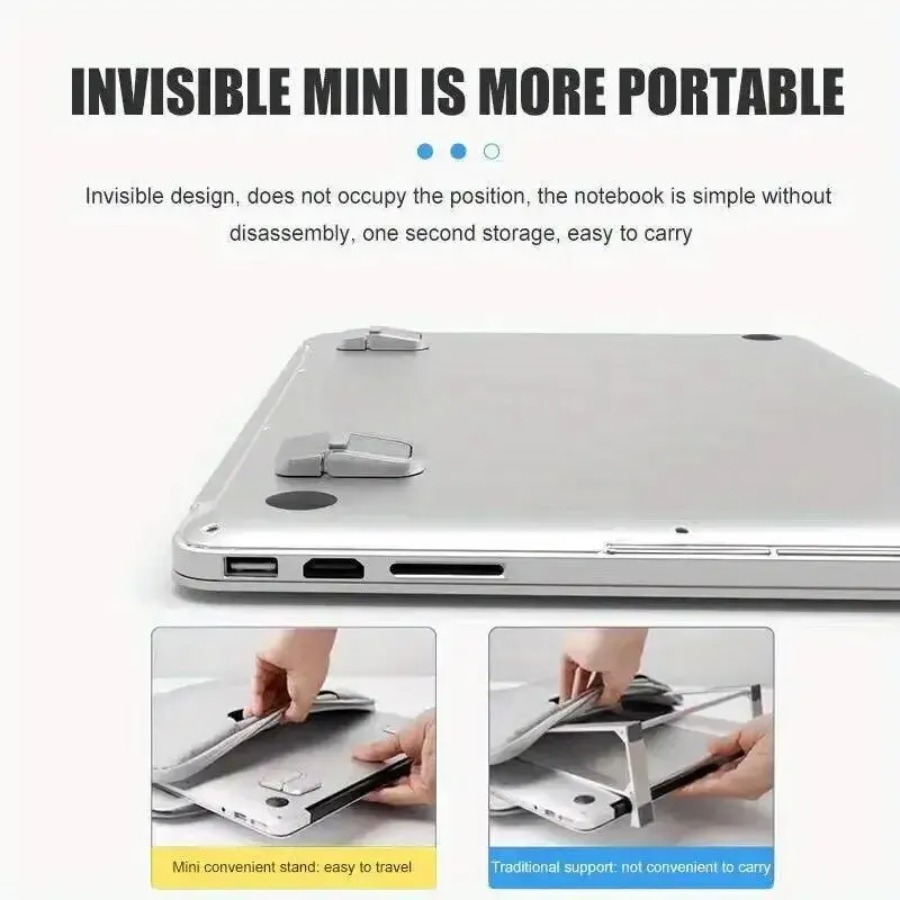  2PCS Portable Keyboard Riser - مراجعة Desk Setup Macbook وسعره