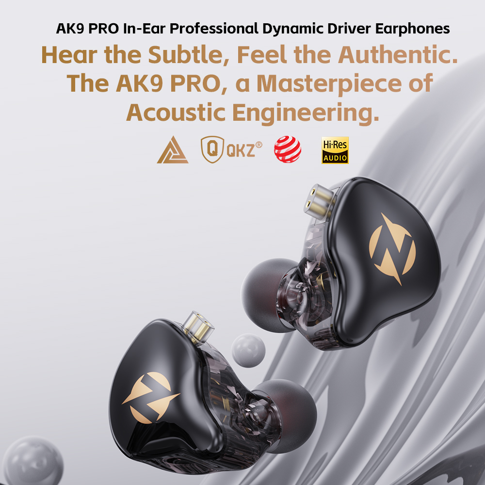 QKZ AK9 PRO In Ear Wired Earph - مراجعة Desk Hifi Setup وسعره